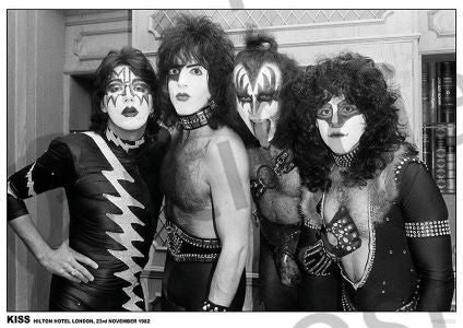 Kiss - Hilton Hotel London 1982