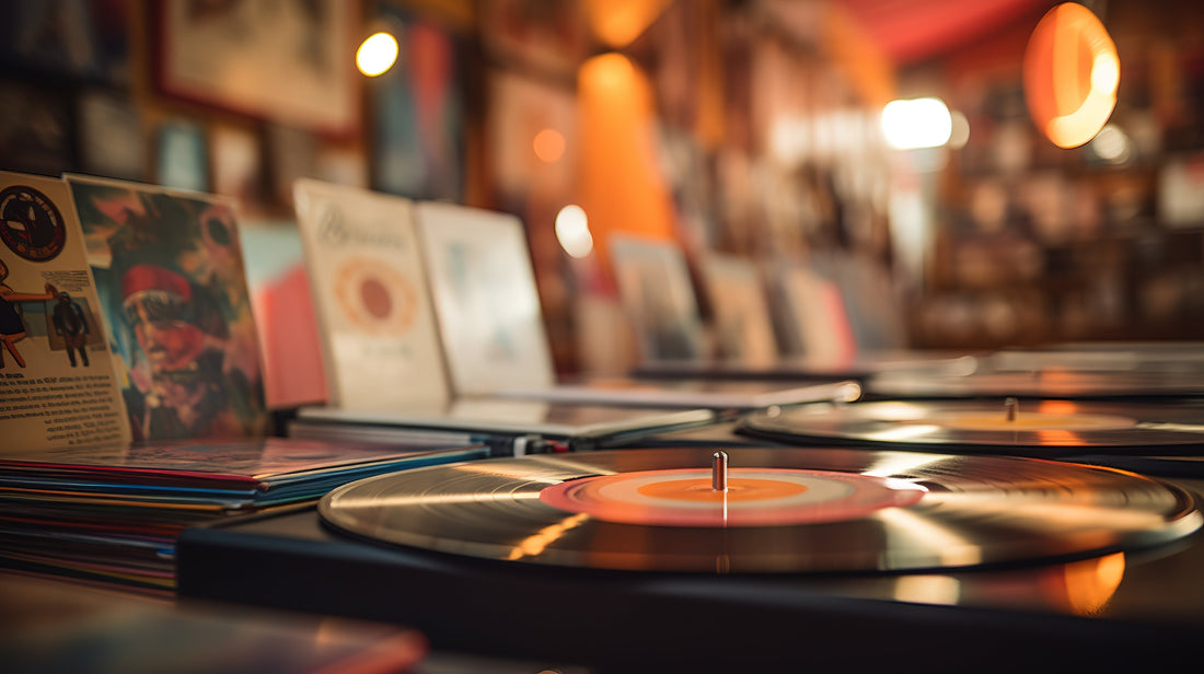 used vinyl records