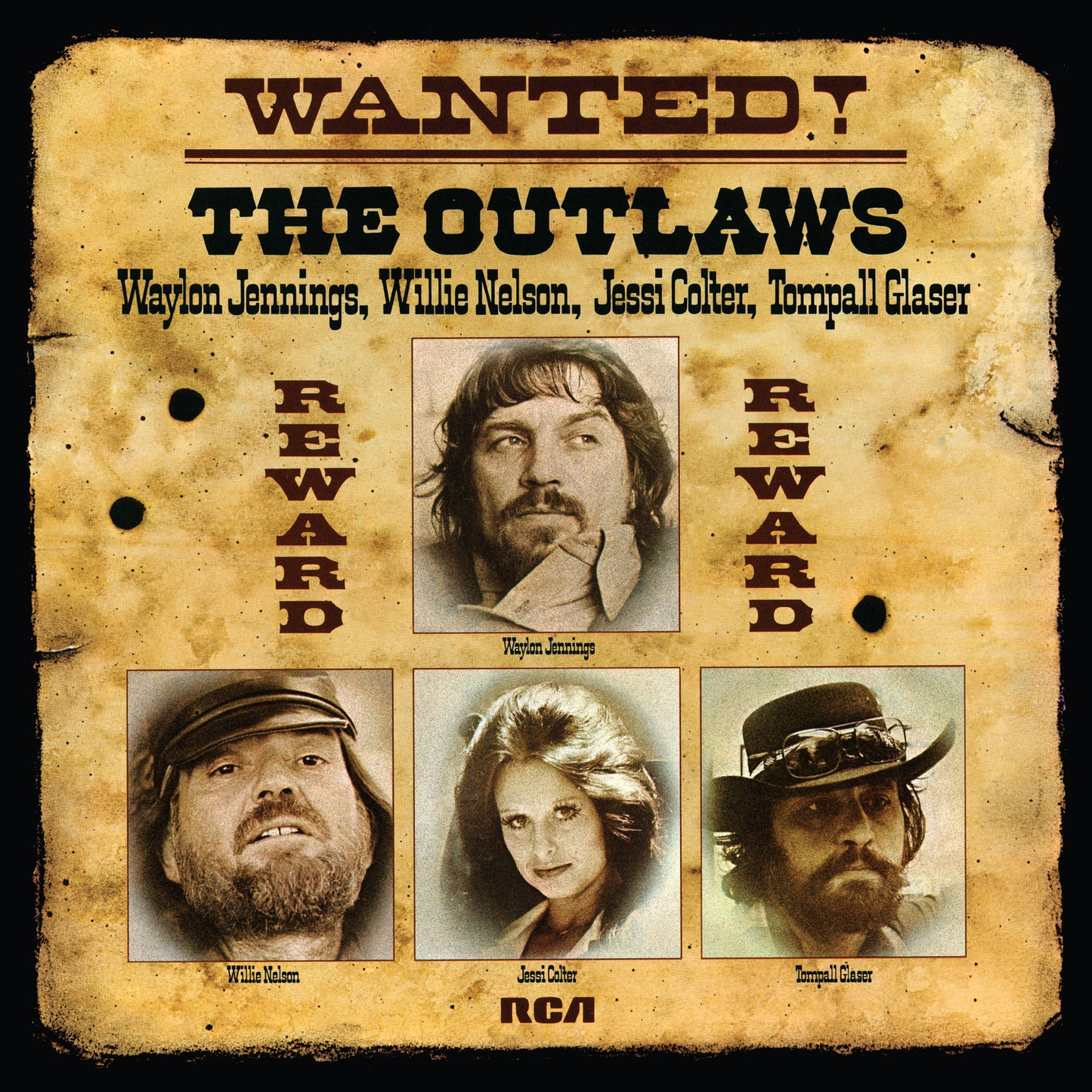 Waylon Jennings, Willie Nelson, Jessi Colter, Tompall Glaser – Wanted! The Outlaws