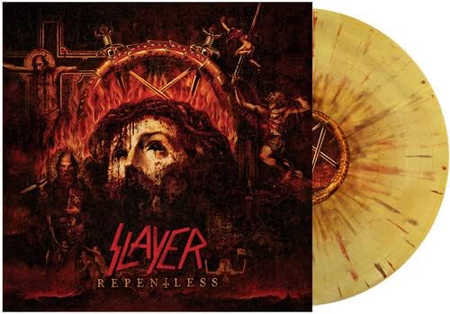 Slayer – Repentless (Orange, Yellow, Black Splatter Vinyl)