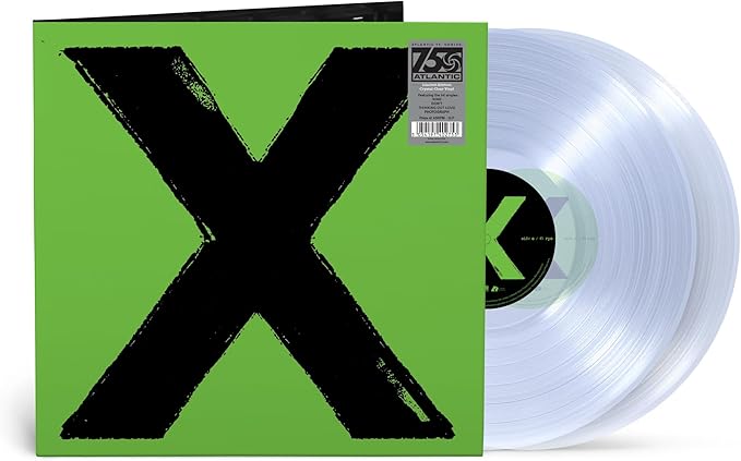 Ed Sheeran – X (2 LP) - Crystal Clear Vinyl