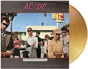 AC/DC – Dirty Deeds Done Dirt Cheap (50th Anniversary, Gold Coloured Vinyl)