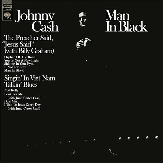 Johnny Cash – Man In Black (Transparent Vinyl)