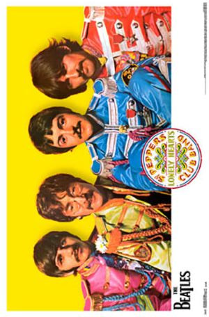 The Beatles - Sgt Peppers Club Badge