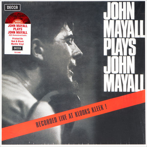 John Mayall – John Mayall Plays John Mayall (Recorded Live At Klooks Kleek!) RSD2025